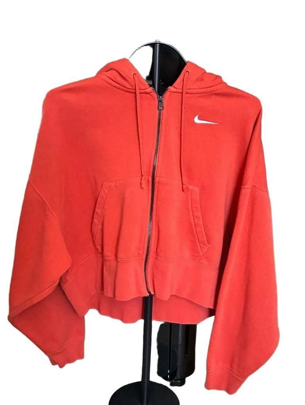 Nike Studio Fleece Mid-OS Crp FZ Hoodie-Size XS-preused